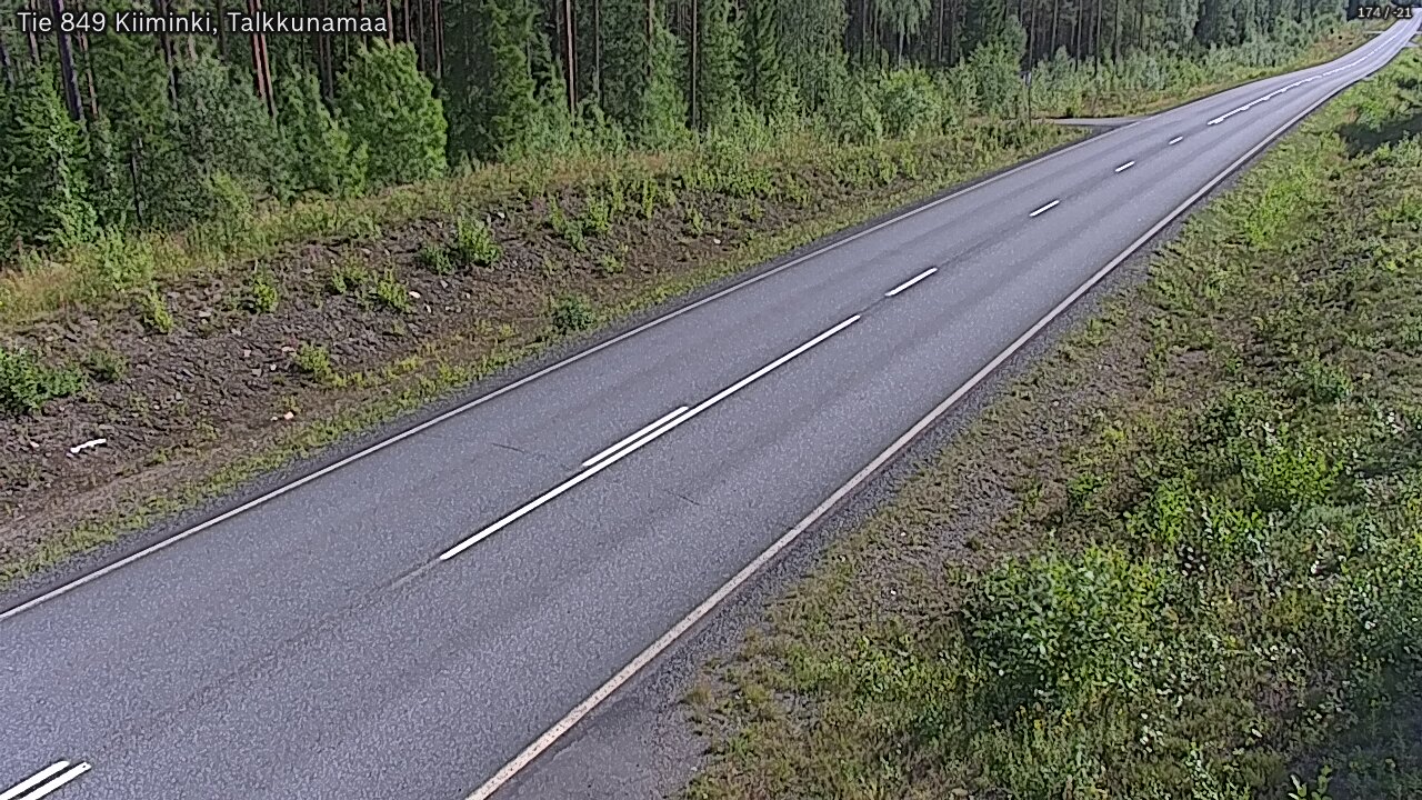 Kelikamerat Kuva Tie 849 Kiiminki, Talkkunamaa, Oulu, Pohjois-Pohjanmaa