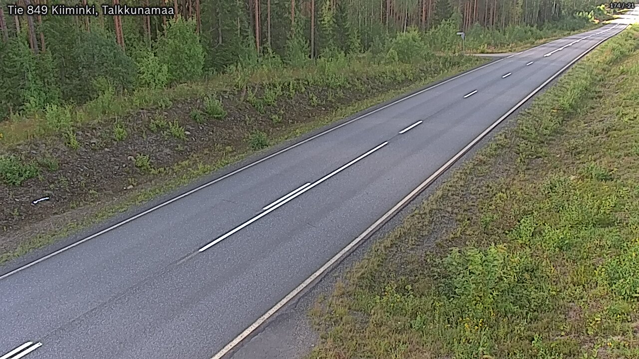 Kelikamerat Kuva Tie 849 Kiiminki, Talkkunamaa, Oulu, Pohjois-Pohjanmaa