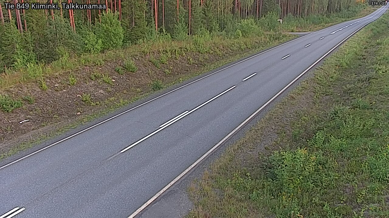Kelikamerat Kuva Tie 849 Kiiminki, Talkkunamaa, Oulu, Pohjois-Pohjanmaa