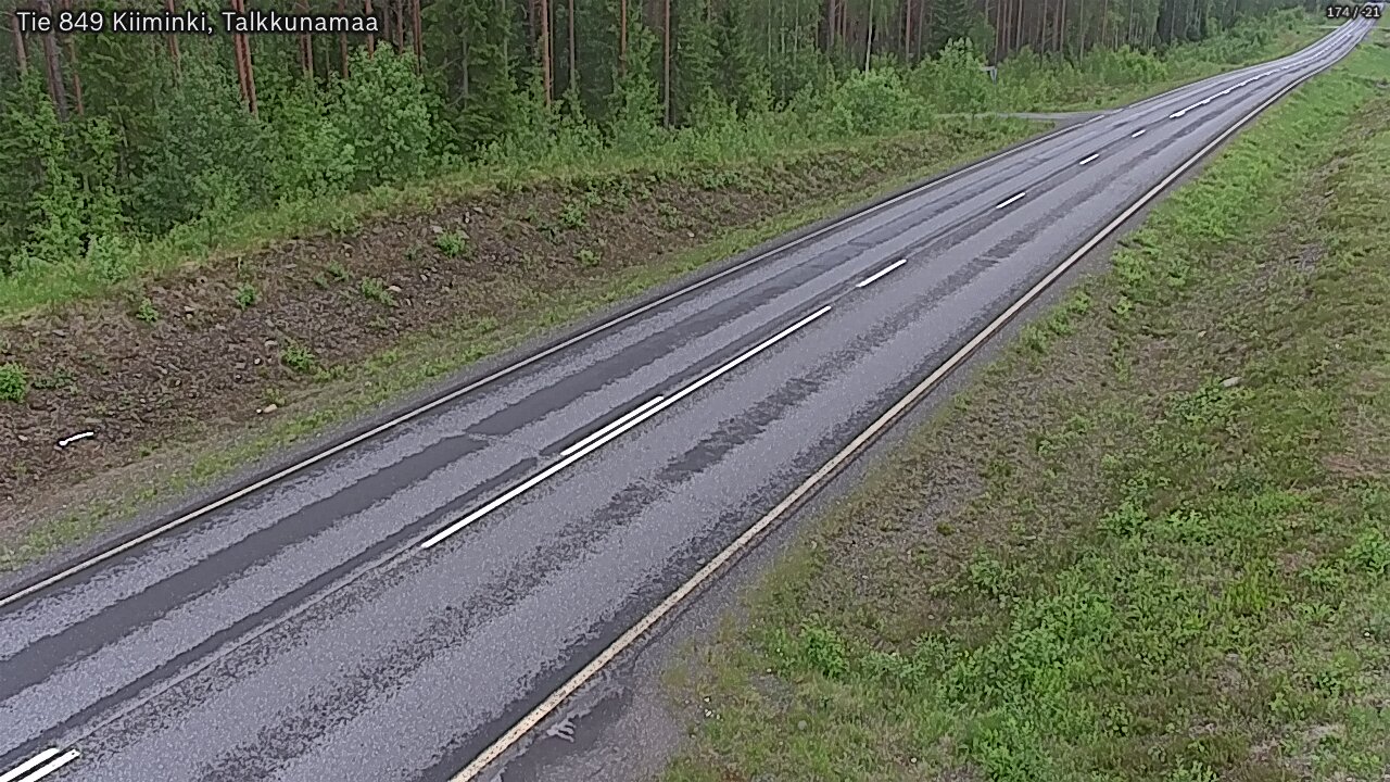 Kelikamerat Kuva Tie 849 Kiiminki, Talkkunamaa, Oulu, Pohjois-Pohjanmaa