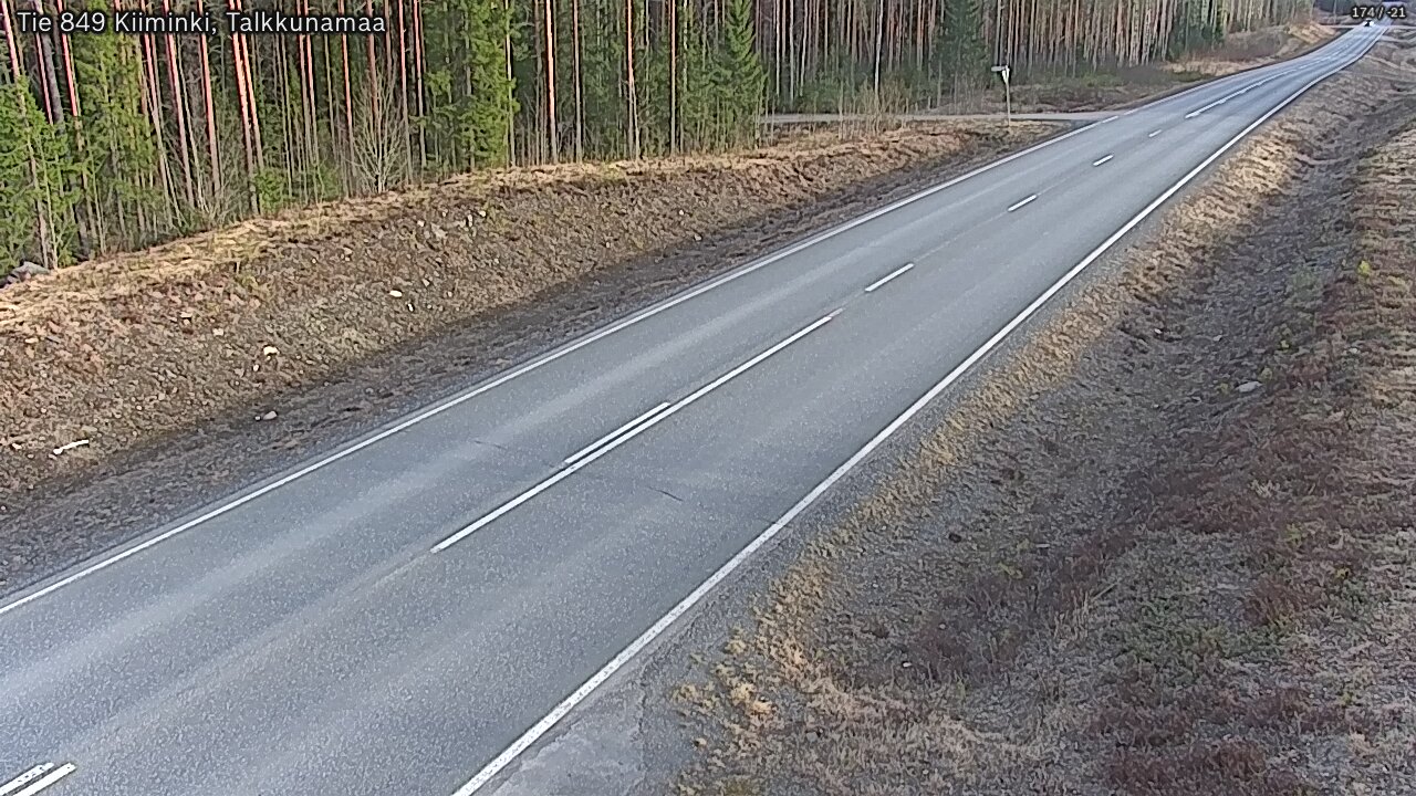 Kelikamerat Kuva Tie 849 Kiiminki, Talkkunamaa, Oulu, Pohjois-Pohjanmaa