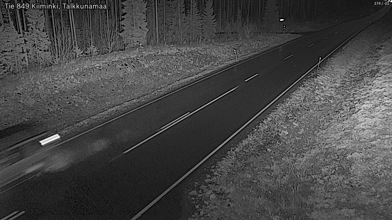 Kelikamerat Kuva Tie 849 Kiiminki, Talkkunamaa, Oulu, Pohjois-Pohjanmaa