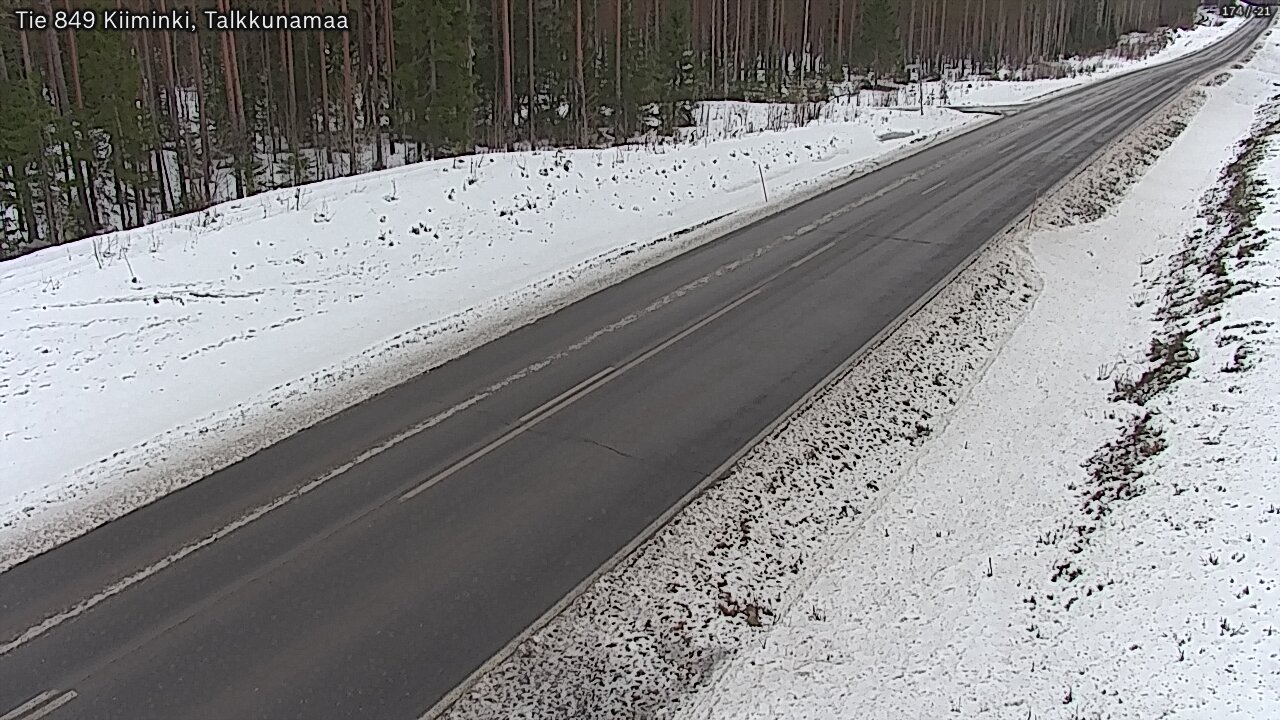Kelikamerat Kuva Tie 849 Kiiminki, Talkkunamaa, Oulu, Pohjois-Pohjanmaa
