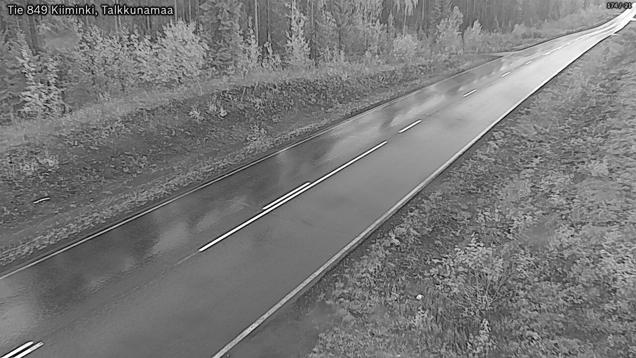 Kelikamerat Kuva Tie 849 Kiiminki, Talkkunamaa, Oulu, Pohjois-Pohjanmaa