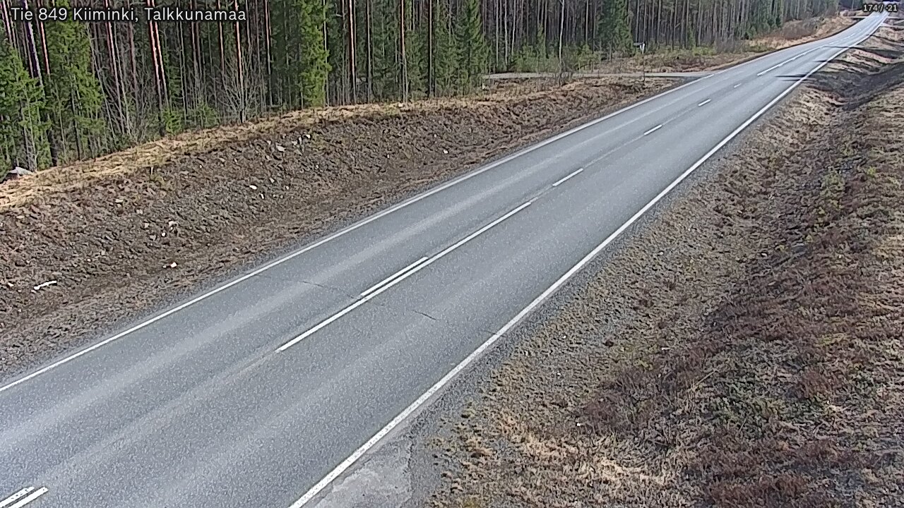 Kelikamerat Kuva Tie 849 Kiiminki, Talkkunamaa, Oulu, Pohjois-Pohjanmaa