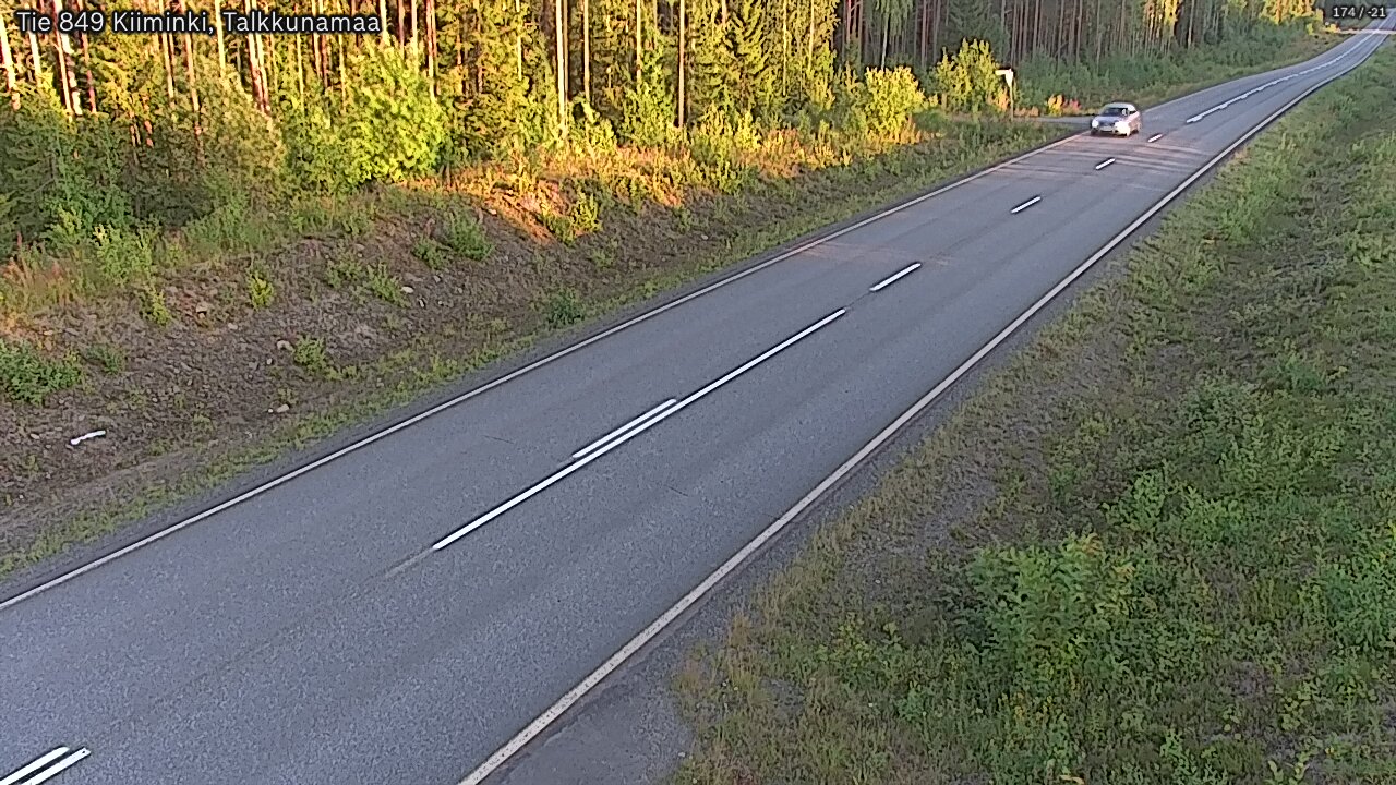 Kelikamerat Kuva Tie 849 Kiiminki, Talkkunamaa, Oulu, Pohjois-Pohjanmaa