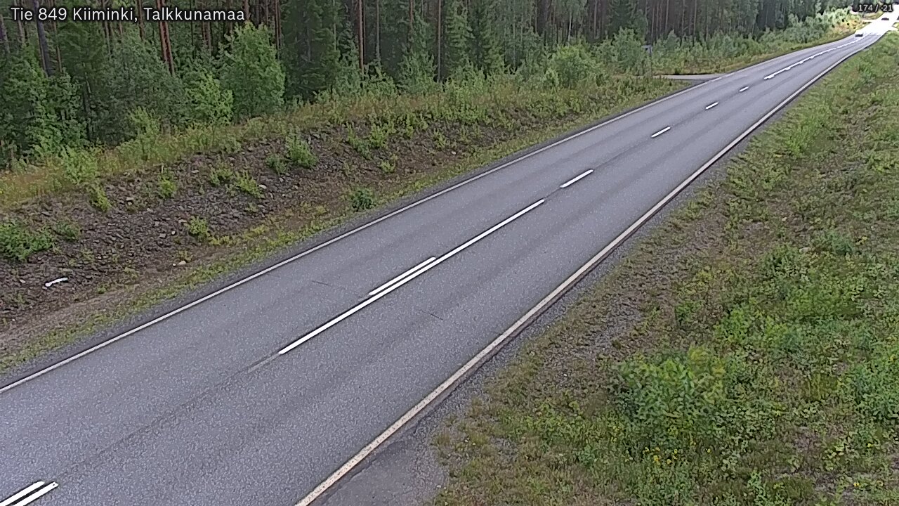 Kelikamerat Kuva Tie 849 Kiiminki, Talkkunamaa, Oulu, Pohjois-Pohjanmaa