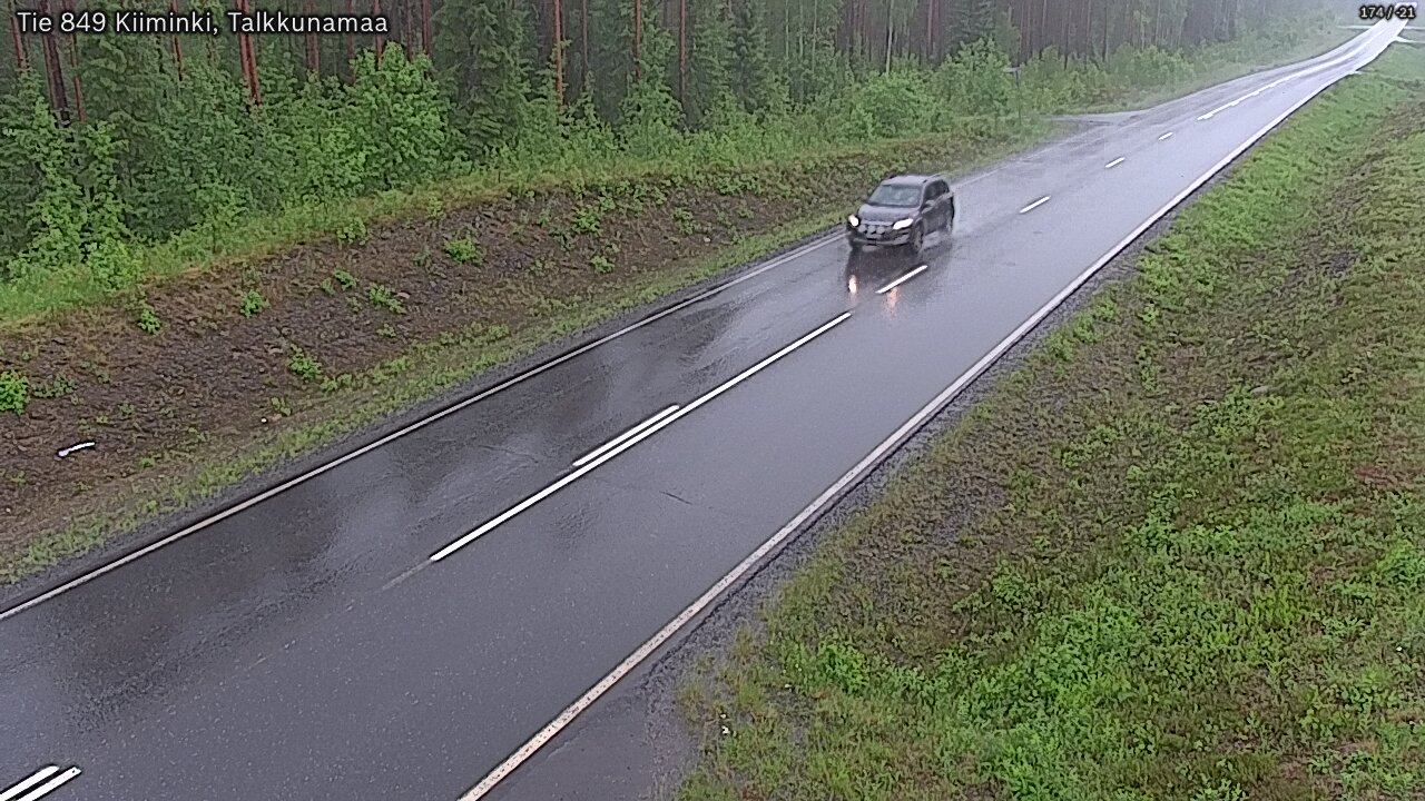 Kelikamerat Kuva Tie 849 Kiiminki, Talkkunamaa, Oulu, Pohjois-Pohjanmaa