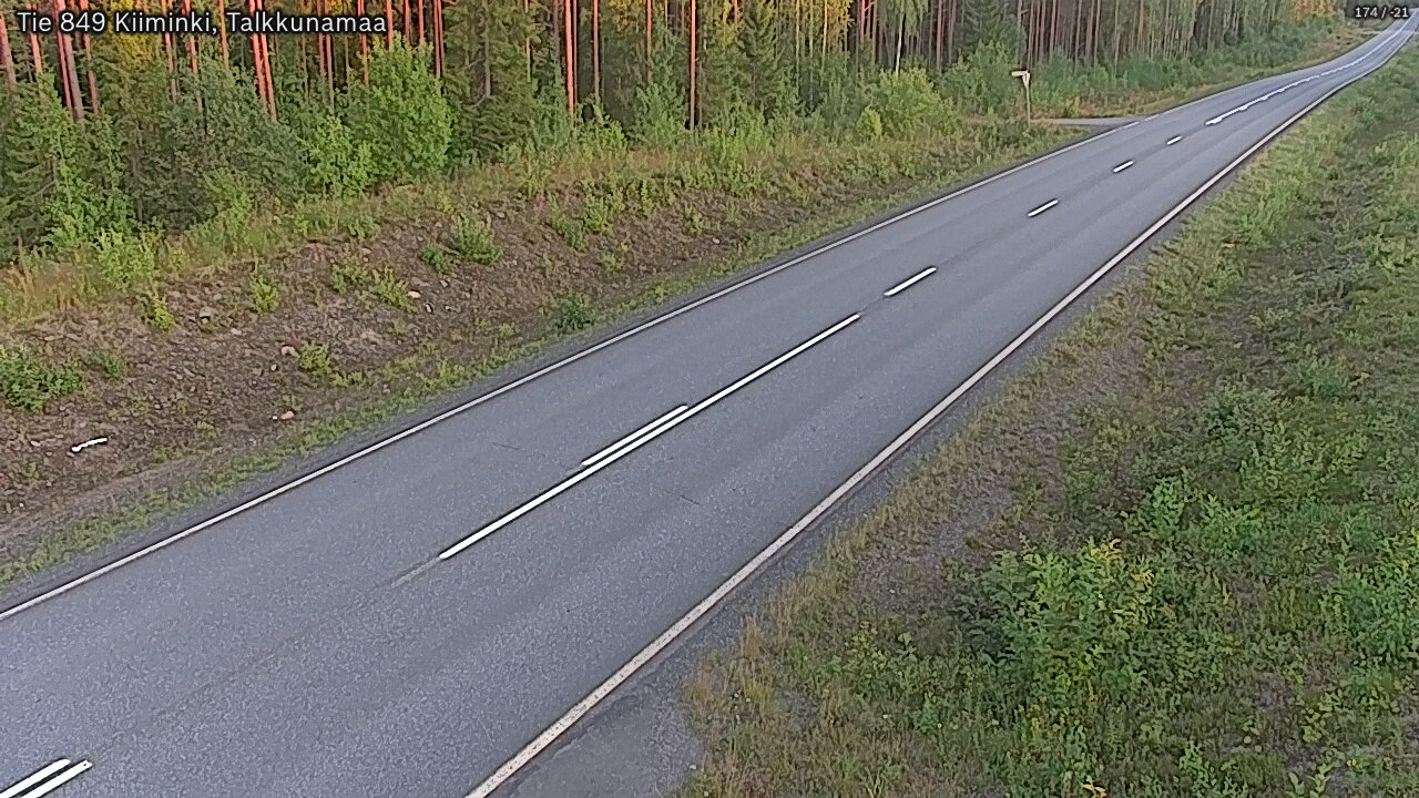 Kelikamerat Kuva Tie 849 Kiiminki, Talkkunamaa, Oulu, Pohjois-Pohjanmaa
