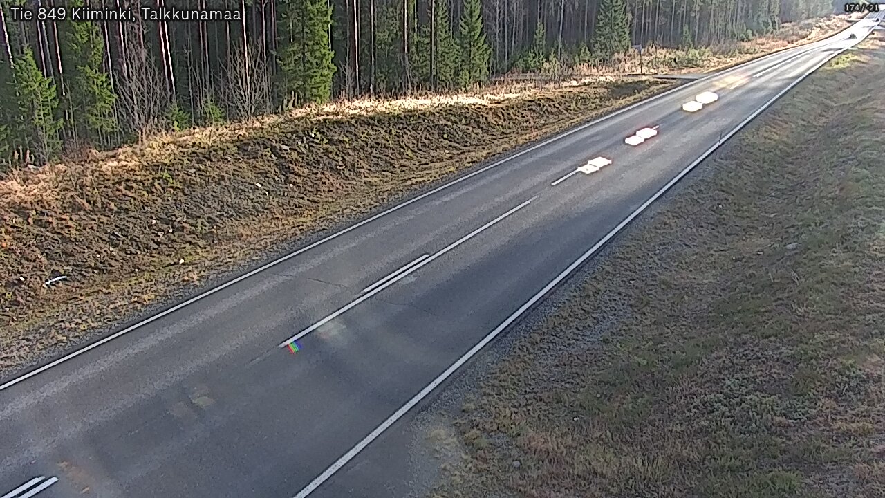 Kelikamerat Kuva Tie 849 Kiiminki, Talkkunamaa, Oulu, Pohjois-Pohjanmaa