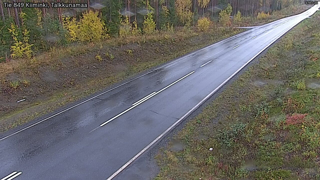Kelikamerat Kuva Tie 849 Kiiminki, Talkkunamaa, Oulu, Pohjois-Pohjanmaa