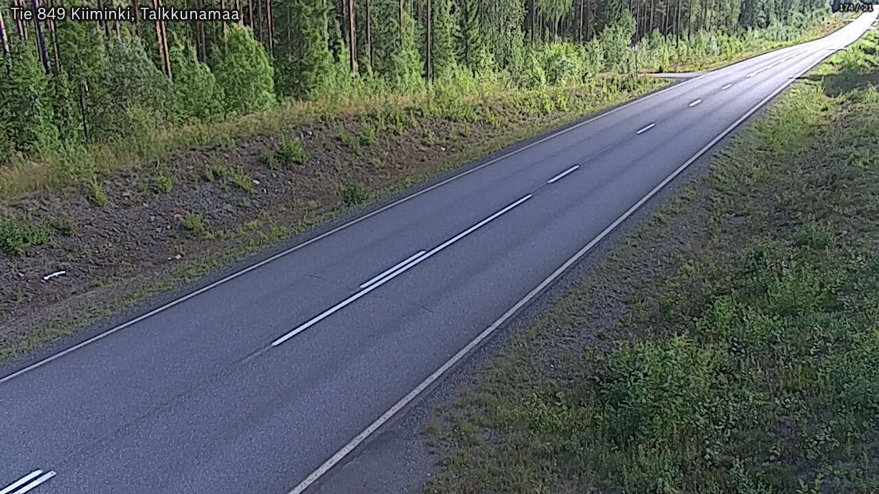 Kelikamerat Kuva Tie 849 Kiiminki, Talkkunamaa, Oulu, Pohjois-Pohjanmaa