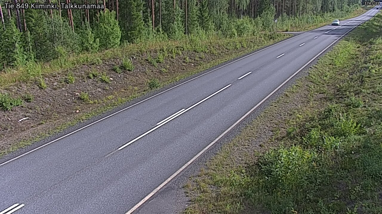 Kelikamerat Kuva Tie 849 Kiiminki, Talkkunamaa, Oulu, Pohjois-Pohjanmaa