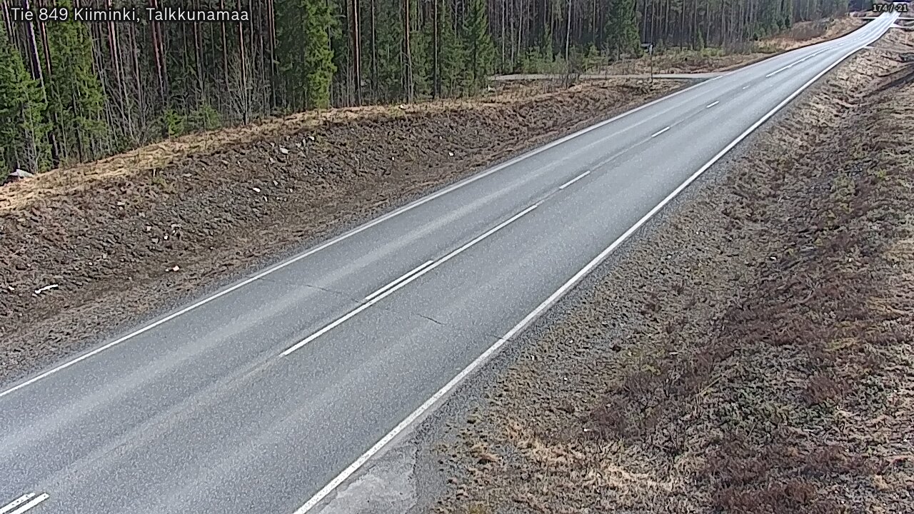 Kelikamerat Kuva Tie 849 Kiiminki, Talkkunamaa, Oulu, Pohjois-Pohjanmaa