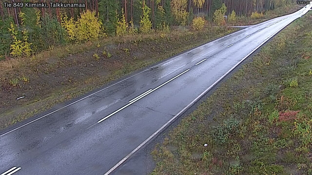 Kelikamerat Kuva Tie 849 Kiiminki, Talkkunamaa, Oulu, Pohjois-Pohjanmaa