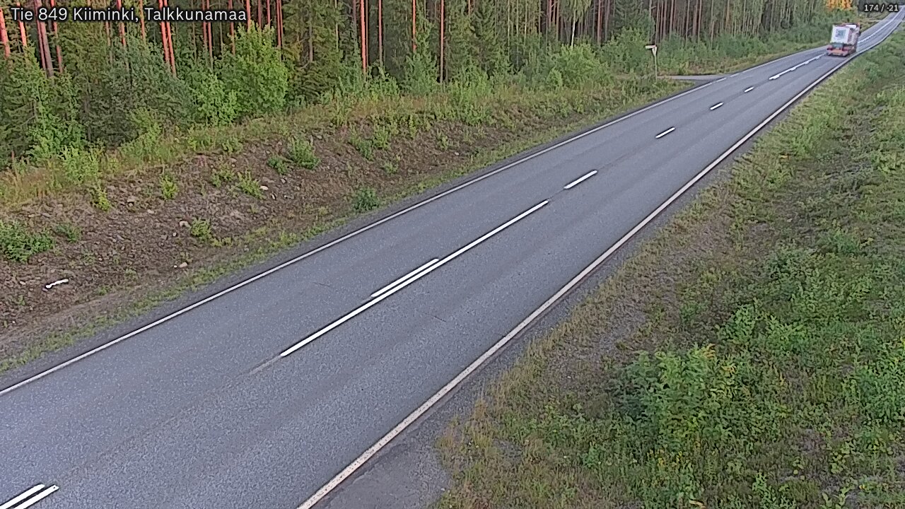 Kelikamerat Kuva Tie 849 Kiiminki, Talkkunamaa, Oulu, Pohjois-Pohjanmaa