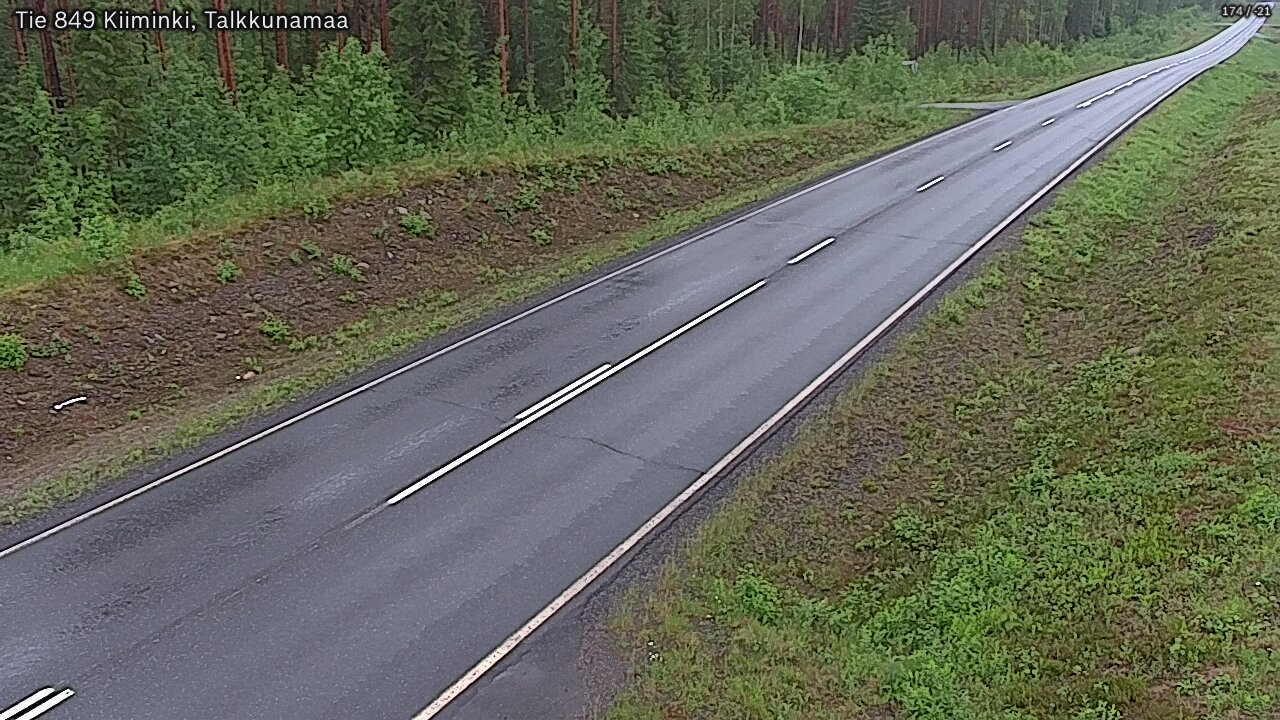 Kelikamerat Kuva Tie 849 Kiiminki, Talkkunamaa, Oulu, Pohjois-Pohjanmaa