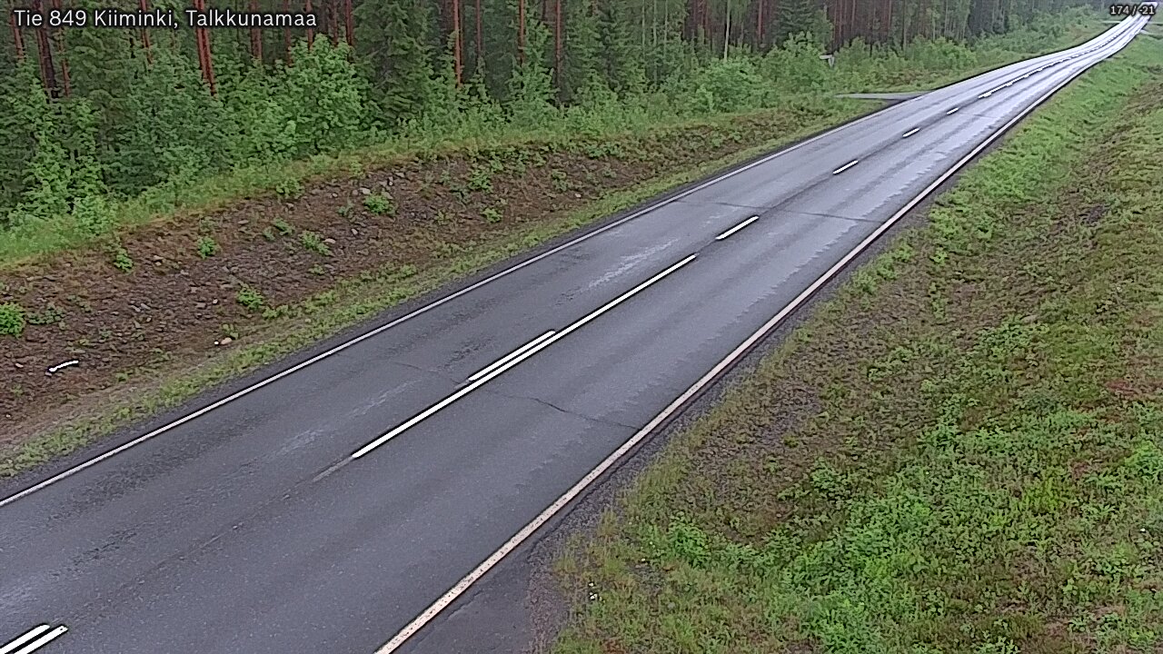 Kelikamerat Kuva Tie 849 Kiiminki, Talkkunamaa, Oulu, Pohjois-Pohjanmaa