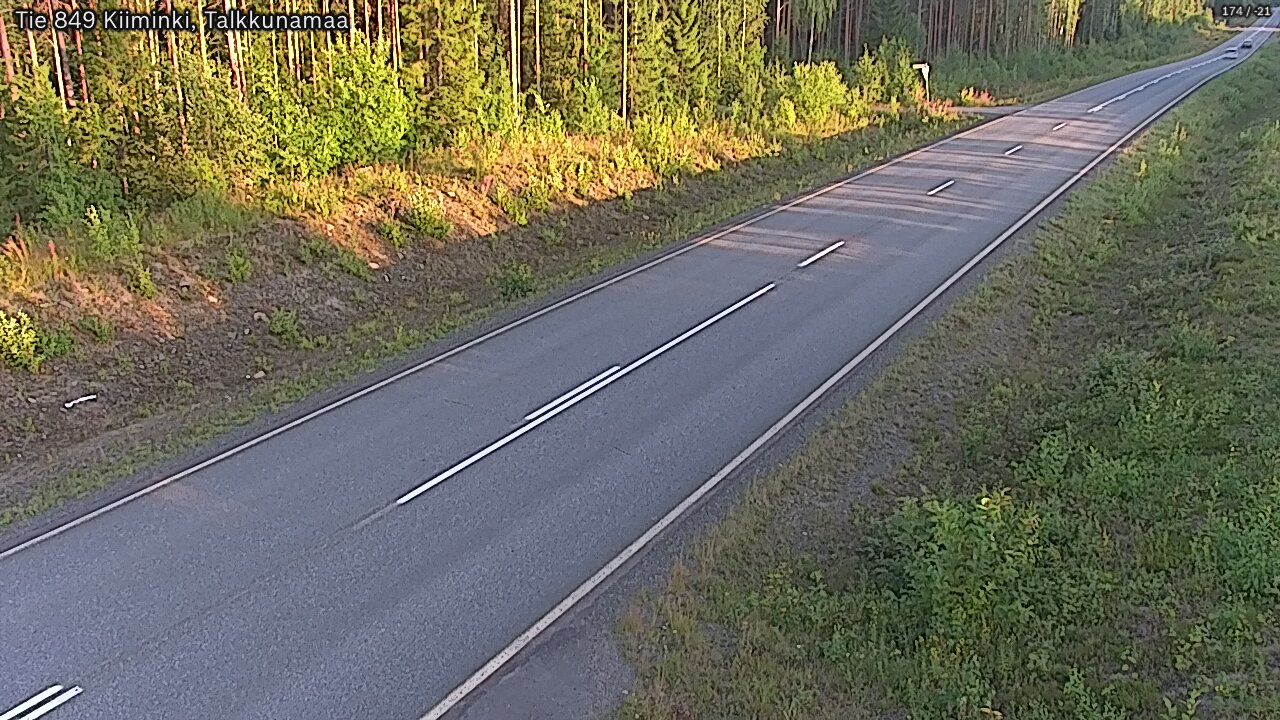 Kelikamerat Kuva Tie 849 Kiiminki, Talkkunamaa, Oulu, Pohjois-Pohjanmaa