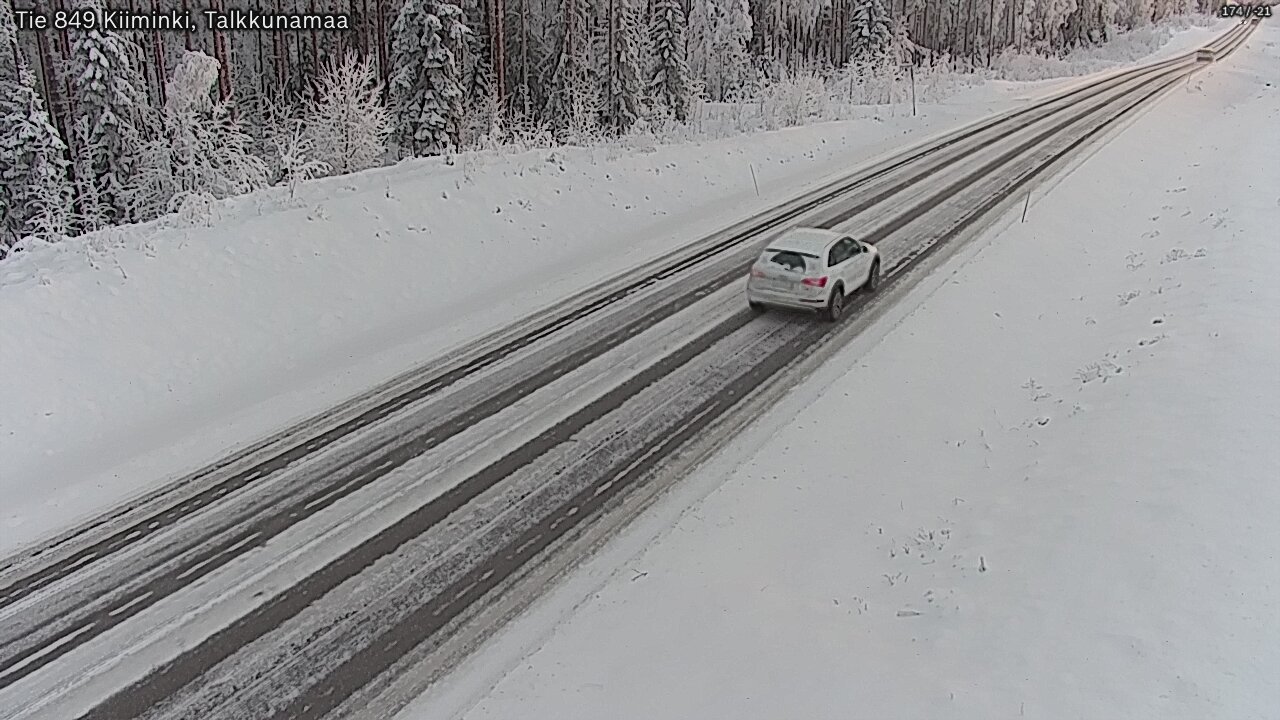 Kelikamerat Kuva Tie 849 Kiiminki, Talkkunamaa, Oulu, Pohjois-Pohjanmaa