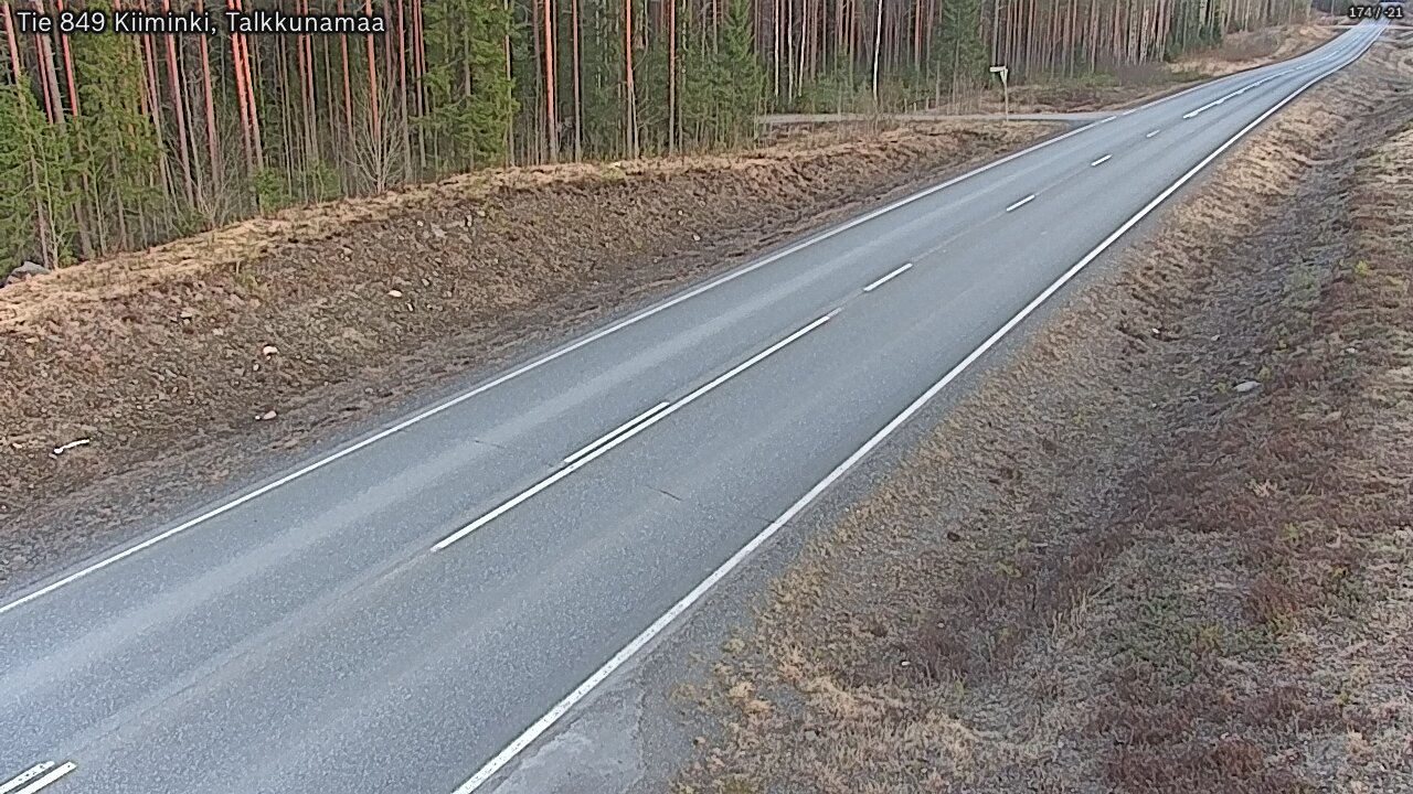 Kelikamerat Kuva Tie 849 Kiiminki, Talkkunamaa, Oulu, Pohjois-Pohjanmaa