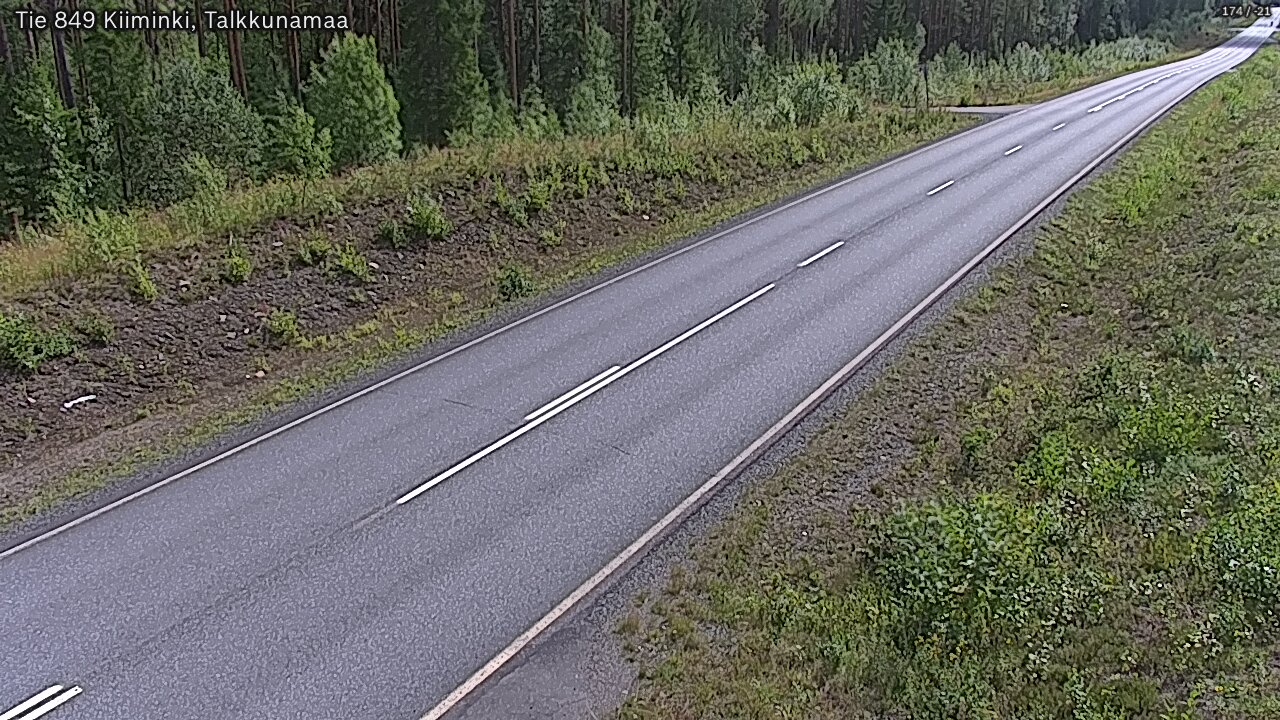 Kelikamerat Kuva Tie 849 Kiiminki, Talkkunamaa, Oulu, Pohjois-Pohjanmaa