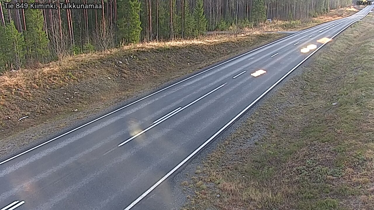 Kelikamerat Kuva Tie 849 Kiiminki, Talkkunamaa, Oulu, Pohjois-Pohjanmaa