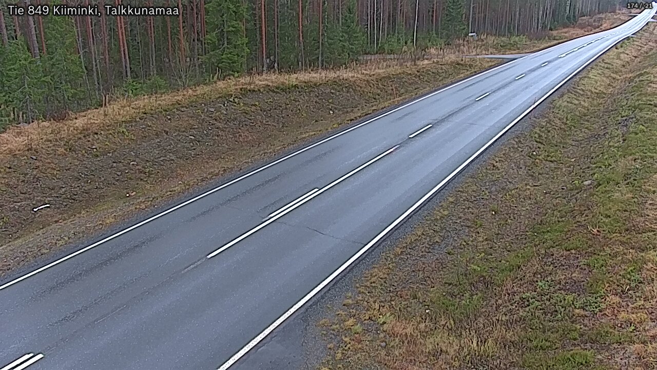 Kelikamerat Kuva Tie 849 Kiiminki, Talkkunamaa, Oulu, Pohjois-Pohjanmaa