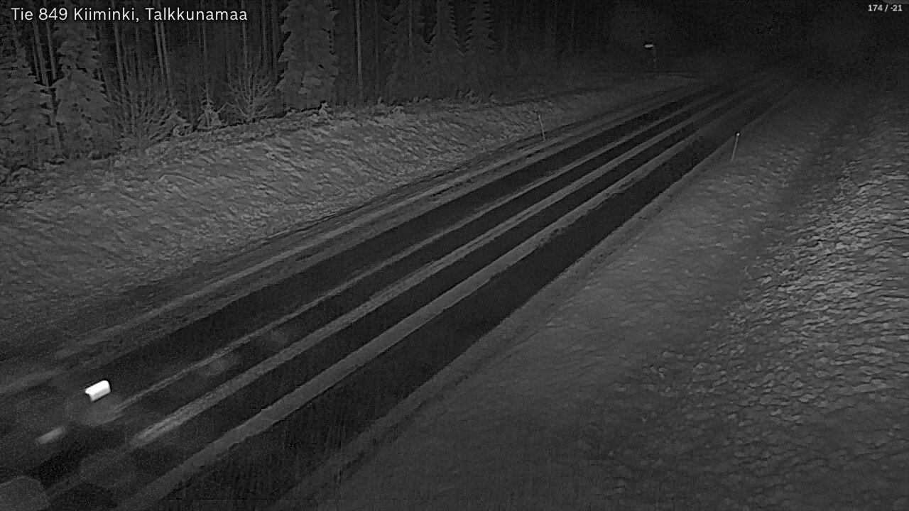 Kelikamerat Kuva Tie 849 Kiiminki, Talkkunamaa, Oulu, Pohjois-Pohjanmaa