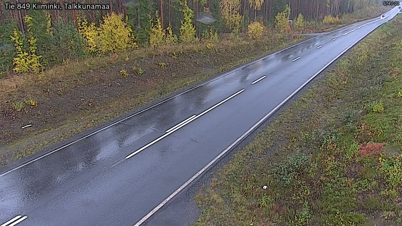 Kelikamerat Kuva Tie 849 Kiiminki, Talkkunamaa, Oulu, Pohjois-Pohjanmaa