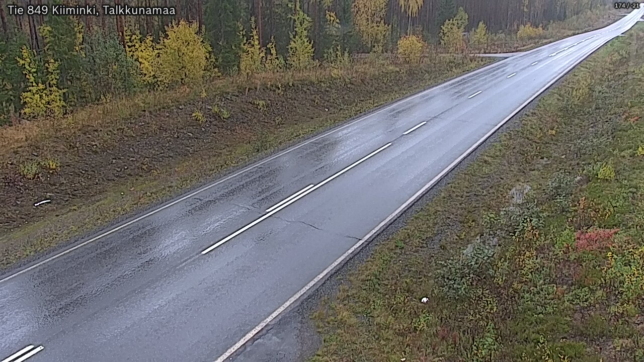 Kelikamerat Kuva Tie 849 Kiiminki, Talkkunamaa, Oulu, Pohjois-Pohjanmaa