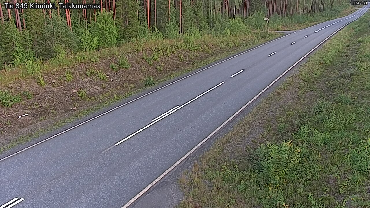 Kelikamerat Kuva Tie 849 Kiiminki, Talkkunamaa, Oulu, Pohjois-Pohjanmaa
