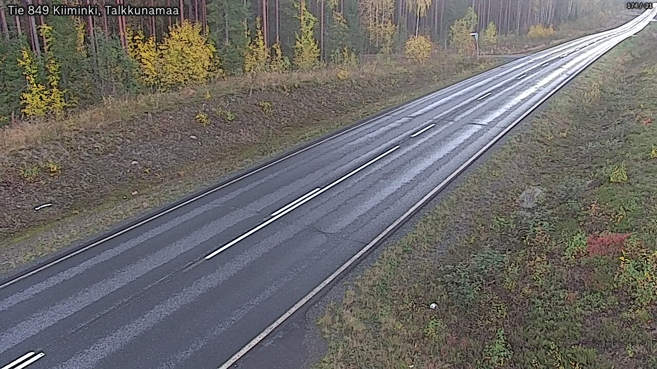 Kelikamerat Kuva Tie 849 Kiiminki, Talkkunamaa, Oulu, Pohjois-Pohjanmaa