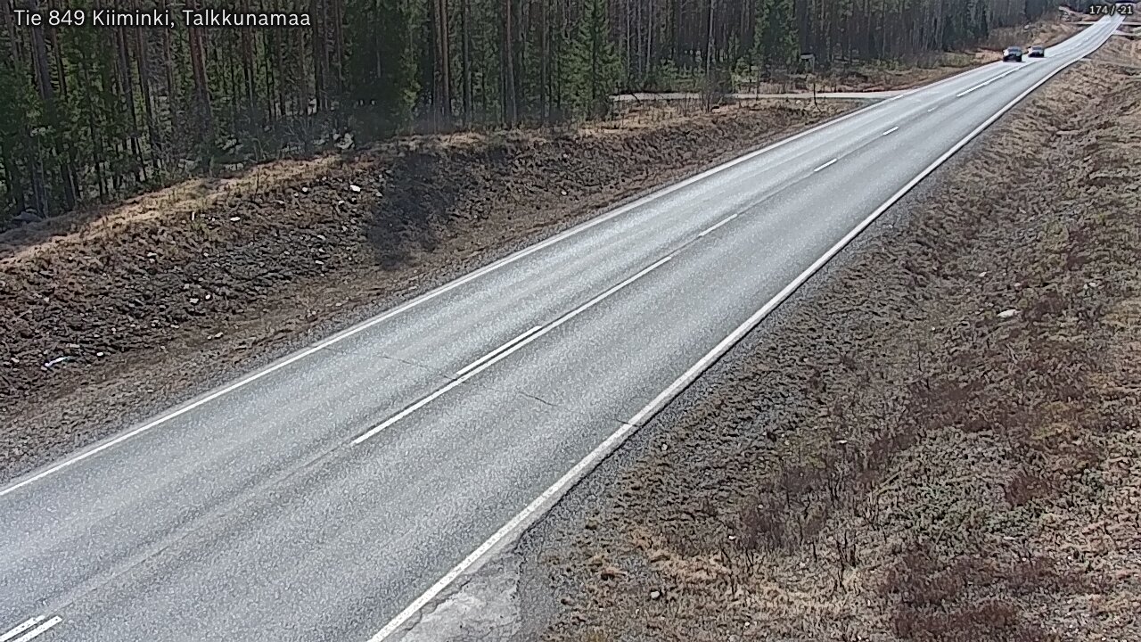 Kelikamerat Kuva Tie 849 Kiiminki, Talkkunamaa, Oulu, Pohjois-Pohjanmaa