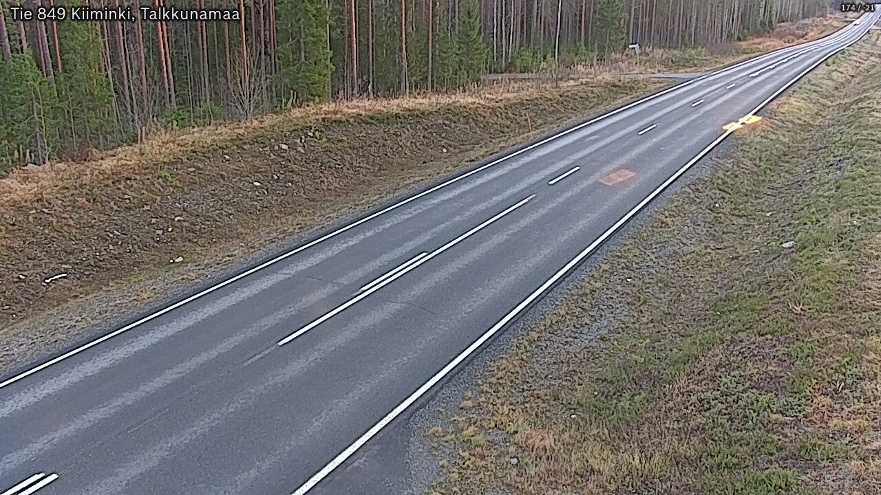 Kelikamerat Kuva Tie 849 Kiiminki, Talkkunamaa, Oulu, Pohjois-Pohjanmaa