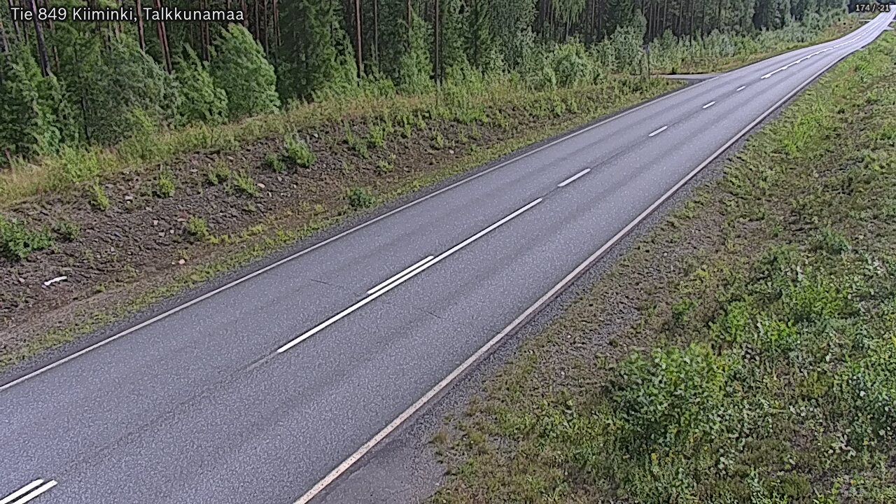 Kelikamerat Kuva Tie 849 Kiiminki, Talkkunamaa, Oulu, Pohjois-Pohjanmaa