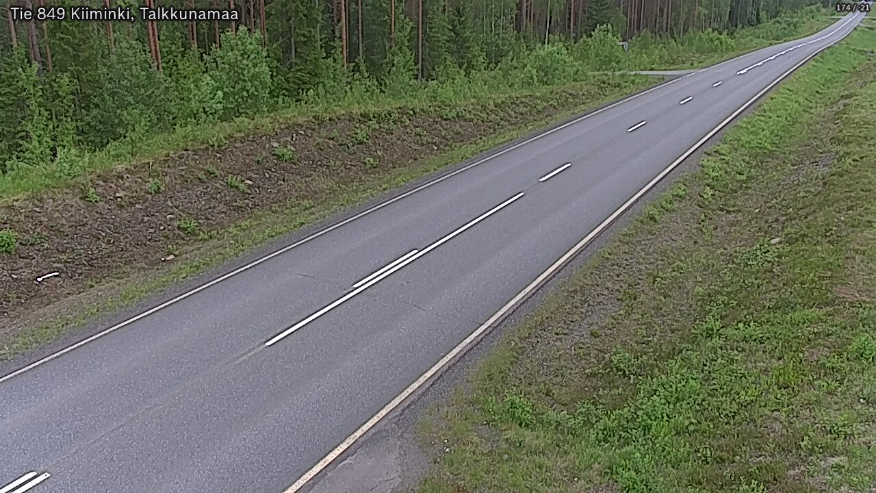 Kelikamerat Kuva Tie 849 Kiiminki, Talkkunamaa, Oulu, Pohjois-Pohjanmaa