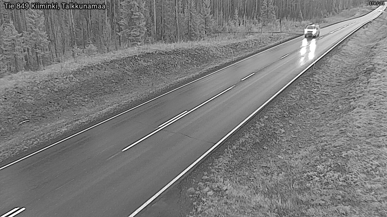 Kelikamerat Kuva Tie 849 Kiiminki, Talkkunamaa, Oulu, Pohjois-Pohjanmaa