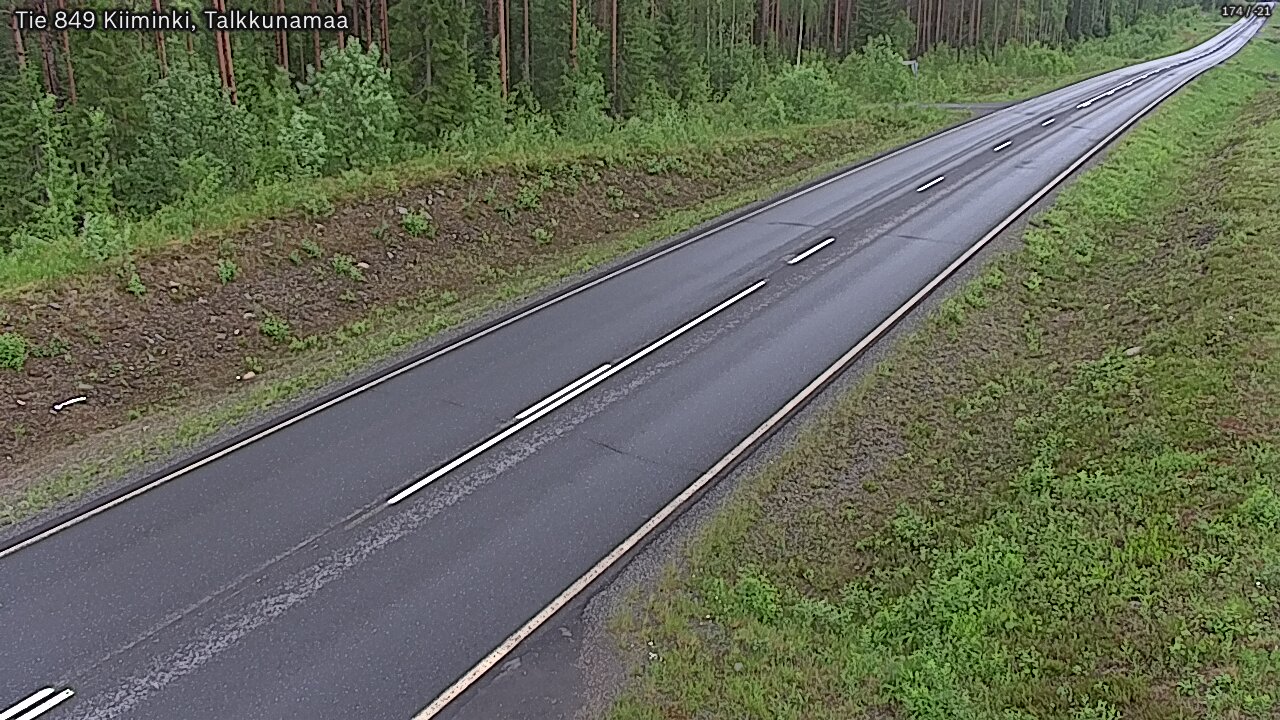 Kelikamerat Kuva Tie 849 Kiiminki, Talkkunamaa, Oulu, Pohjois-Pohjanmaa