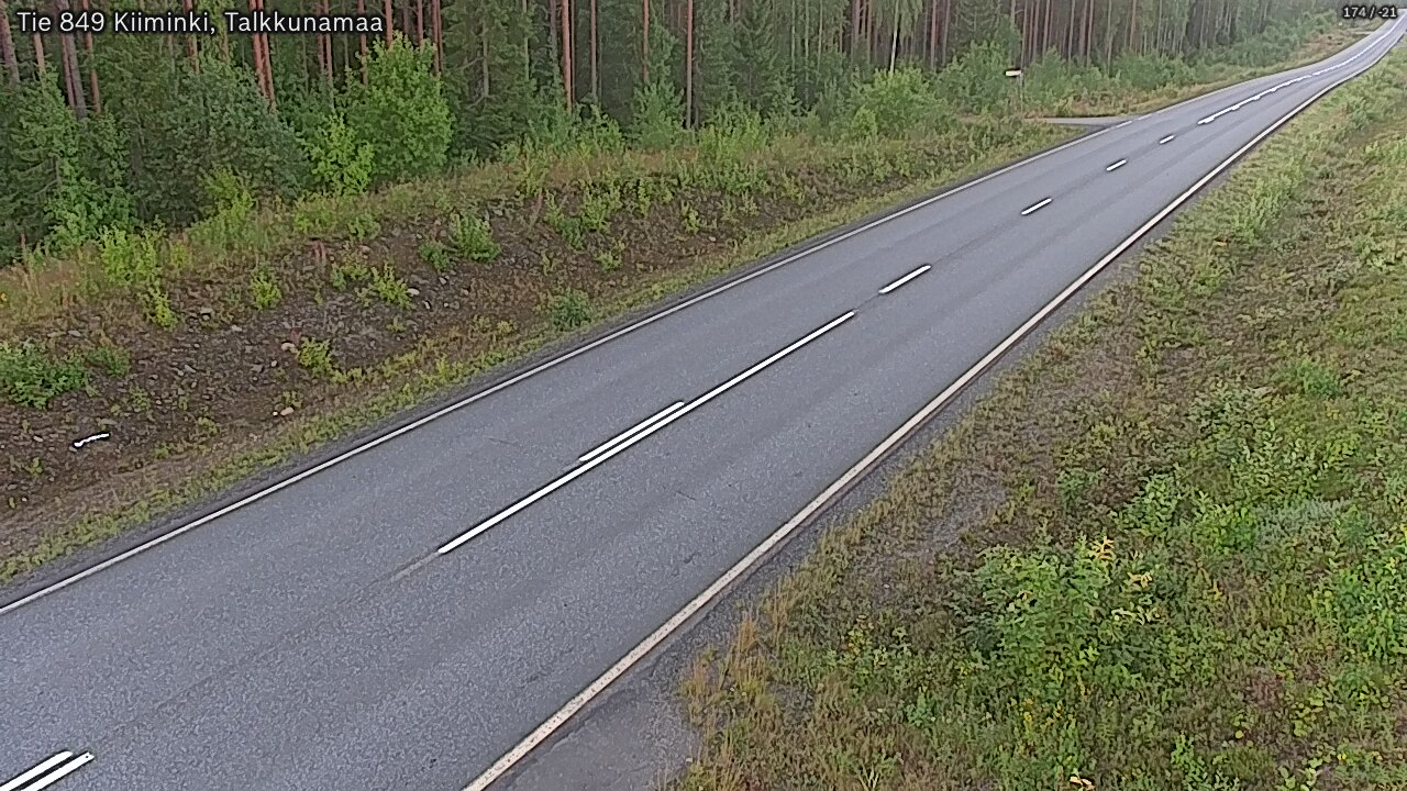 Kelikamerat Kuva Tie 849 Kiiminki, Talkkunamaa, Oulu, Pohjois-Pohjanmaa