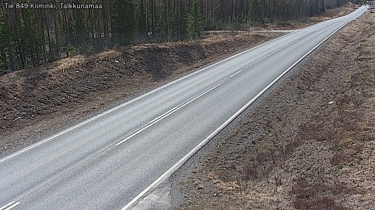 Kelikamerat Kuva Tie 849 Kiiminki, Talkkunamaa, Oulu, Pohjois-Pohjanmaa