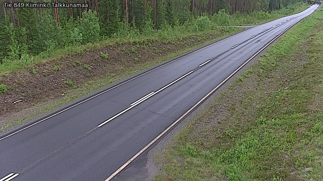 Kelikamerat Kuva Tie 849 Kiiminki, Talkkunamaa, Oulu, Pohjois-Pohjanmaa