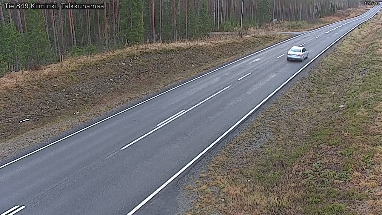 Kelikamerat Kuva Tie 849 Kiiminki, Talkkunamaa, Oulu, Pohjois-Pohjanmaa