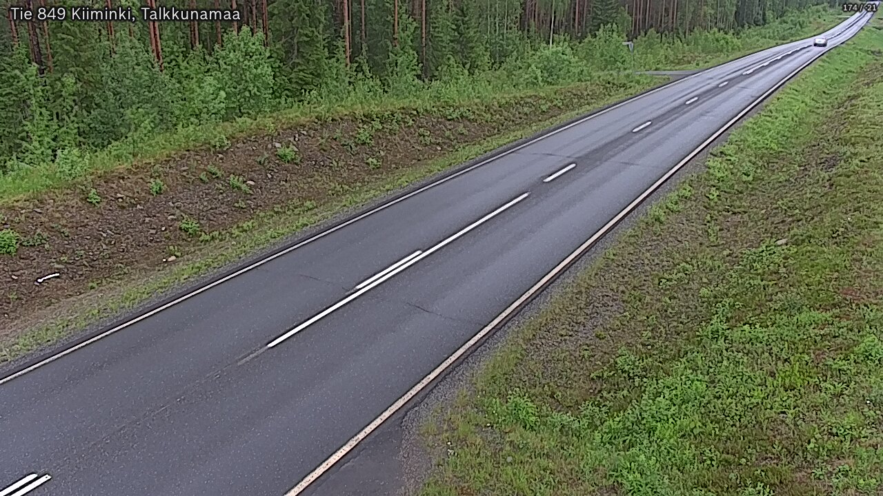Kelikamerat Kuva Tie 849 Kiiminki, Talkkunamaa, Oulu, Pohjois-Pohjanmaa