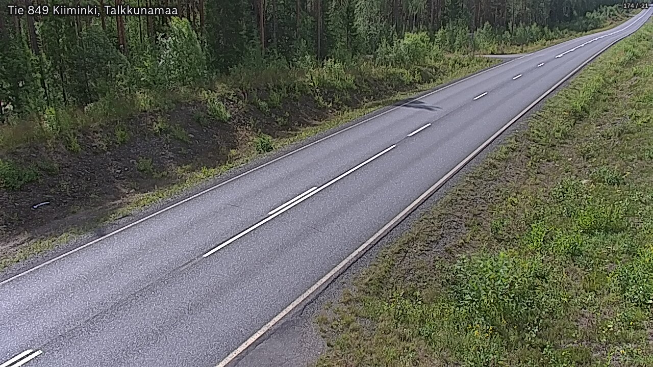 Kelikamerat Kuva Tie 849 Kiiminki, Talkkunamaa, Oulu, Pohjois-Pohjanmaa
