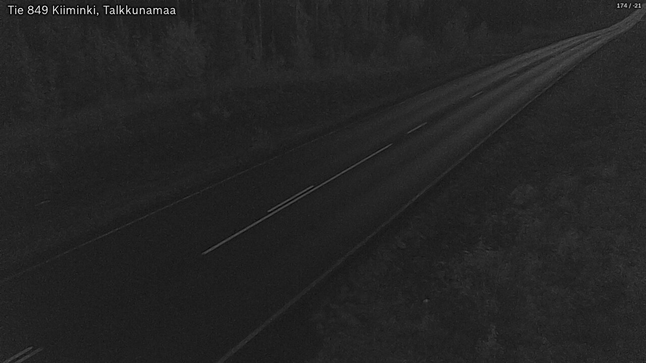 Kelikamerat Kuva Tie 849 Kiiminki, Talkkunamaa, Oulu, Pohjois-Pohjanmaa