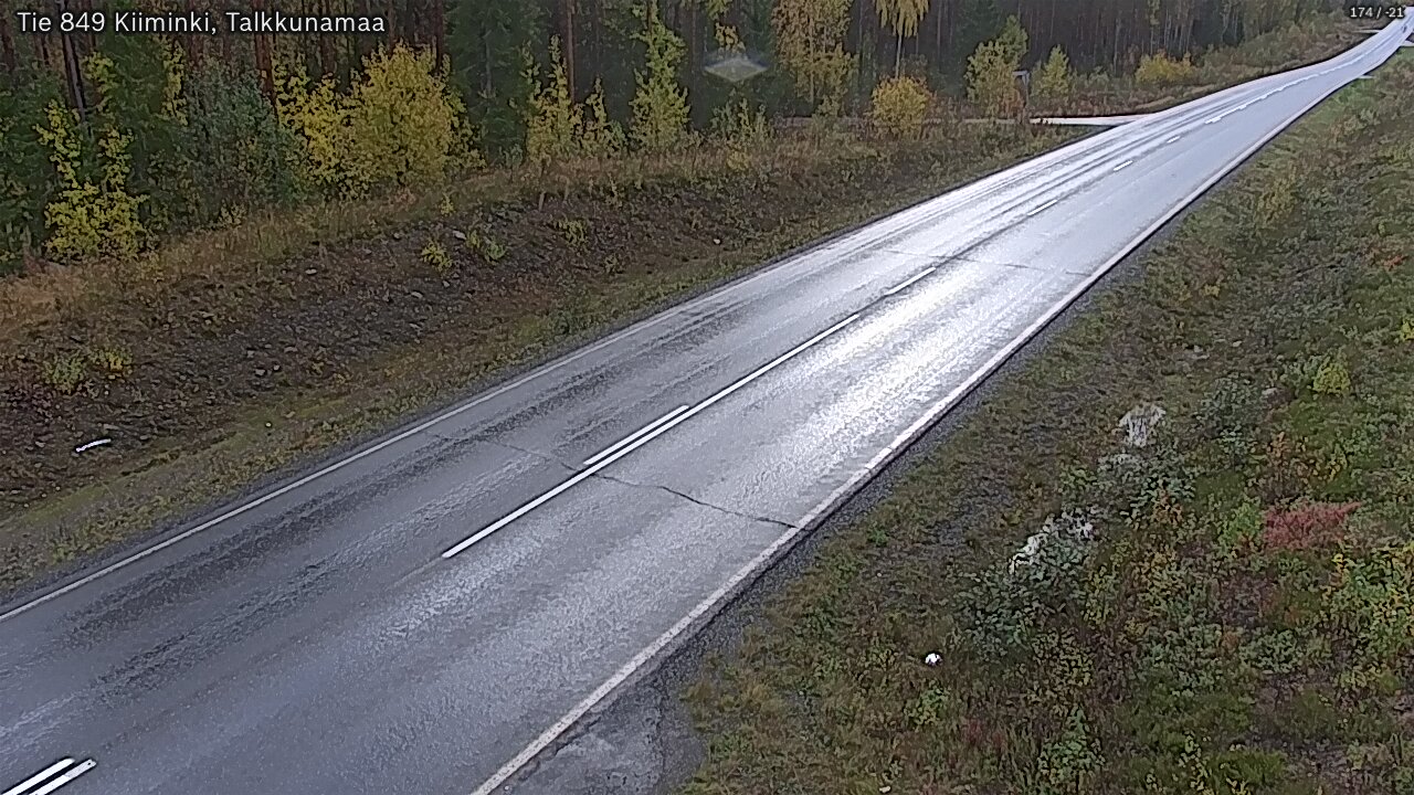 Kelikamerat Kuva Tie 849 Kiiminki, Talkkunamaa, Oulu, Pohjois-Pohjanmaa