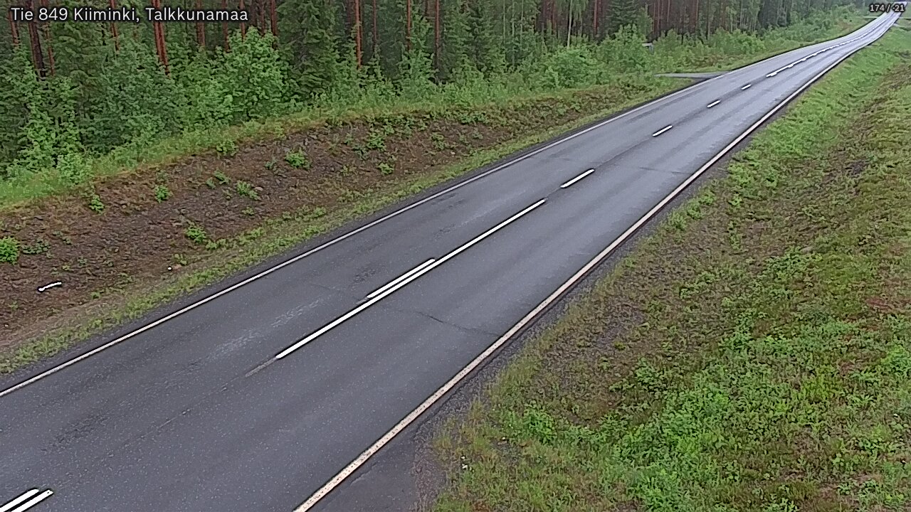 Kelikamerat Kuva Tie 849 Kiiminki, Talkkunamaa, Oulu, Pohjois-Pohjanmaa