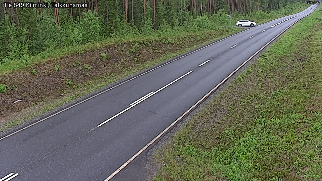 Kelikamerat Kuva Tie 849 Kiiminki, Talkkunamaa, Oulu, Pohjois-Pohjanmaa