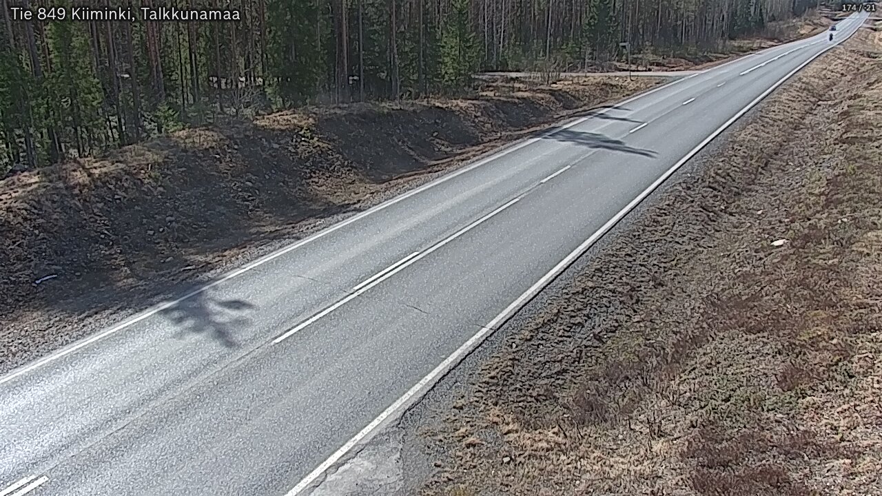 Kelikamerat Kuva Tie 849 Kiiminki, Talkkunamaa, Oulu, Pohjois-Pohjanmaa